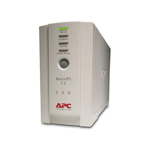 APC Back-UPS gruppo di continuità [UPS] Standby [Offline] 0,5 kVA 300 W 4 presa[e] AC (B-UPS 500VA/300W 230V 4X IEC C)ApcBK500EI