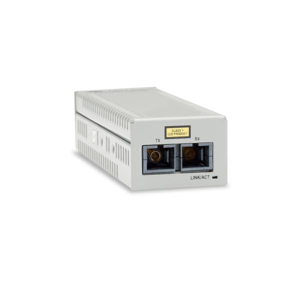 Allied Telesis AT-DMC100/SC-30 convertitore multimediale di rete 100 Mbit/s 1310 nm Modalità multipla Grigio (Allied Telesis AT DMC100/SC - Fibre media converter - 100Mb LAN - 100Base-FX, 100Base-TX - RJ-45 / SC multi-mode - up to 2 km - 1310 nm)Alli...