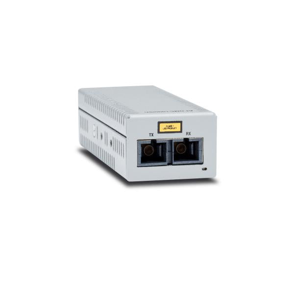 Allied Telesis AT-DMC1000/SC-30 convertitore multimediale di rete 1000 Mbit/s 850 nm Modalità multipla Grigio (Mini MC 1000TX-1000SX SC Conn AT-DMC1000/SC-30)Allied TelesisAT-DMC1000/SC-30