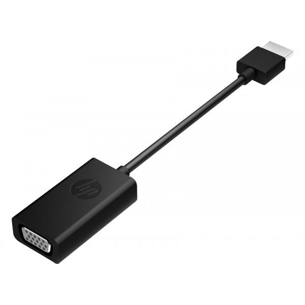 HP HDMI to VGA Cable Adapter (HDMI to VGA - **New Retail** - Adapter for Consumer NB/TB Europe - Warranty: 12M)HpX1B84AA#ABB