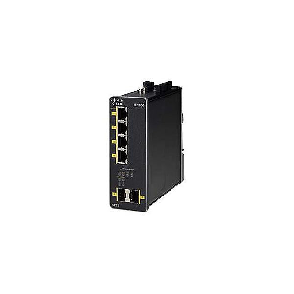 Cisco IE 1000-4P2S-LM Gestito Gigabit Ethernet [10/100/1000] Supporto Power over Ethernet [PoE] Nero (IE-1000 GUI BASED L2 POE SWITCH - 2GE SFP + 4 FE COPPER PORTS)CiscoIE-1000-4P2S-LM