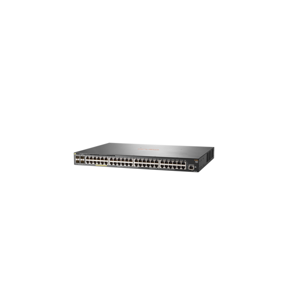 Aruba 2930F 48G PoE+ 4SFP+ Gestito L3 Gigabit Ethernet [10/100/1000] Supporto Power over Ethernet [PoE] 1U Grigio (HPE Aruba 2930F 48G PoE+4SFP+Swch)HpeJL256A#ACC