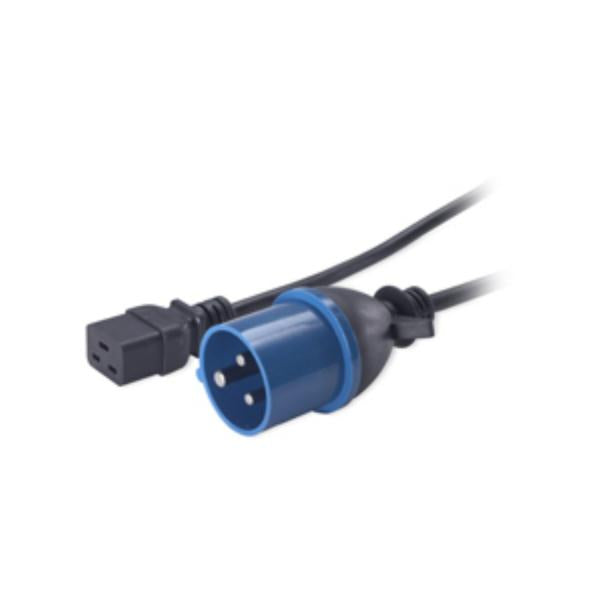 APC C19/IEC309 2.5m Nero 2,4 m Accoppiatore C19 (APC - strmkabel - IEC 60320 C19 til I)ApcAP9876