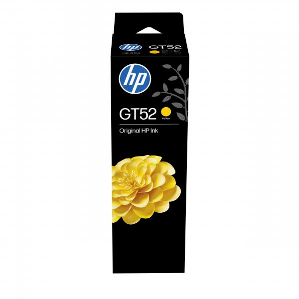 HP Flacone di inchiostro giallo originale GT52 (HP GT52 YELLOW ORIGINAL INK - HUNGARY ONLY)Hp0190780132555M0H56AE