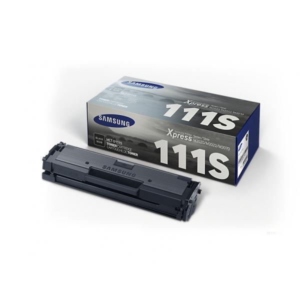 Samsung MLT-D111S cartuccia toner 1 pz Originale Nero (Black Standard M2020&W/22/70 - **New Retail** - Warranty: 12M)SamsungMLT-D111S