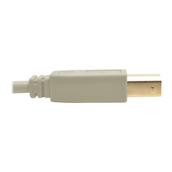 Tripp Lite U022-006-BE cavo USB USB 1.1 1,8 m USB A USB B Beige (Usb 2.0 A To B Cable [M/M], - Beige, 6 Ft. [1.83 M] - Warranty: 12M)Eaton0037332198785U022-006-BE