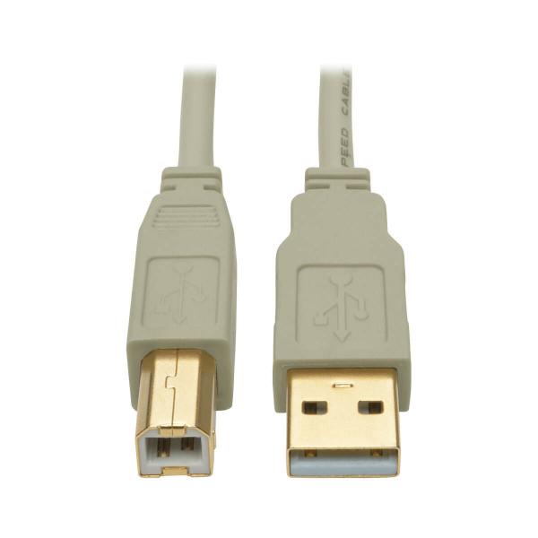 Tripp Lite U022-006-BE cavo USB USB 1.1 1,8 m USB A USB B Beige (Usb 2.0 A To B Cable [M/M], - Beige, 6 Ft. [1.83 M] - Warranty: 12M)Eaton0037332198785U022-006-BE
