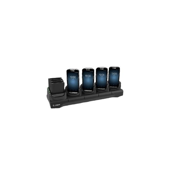 Zebra CRD-TC51-5SC4B-01 Caricabatterie per dispositivi mobili PDA Nero AC Interno (TC51/56 5-SLOT CO CRADLE 4-SLOT - SPARE BATT CHARGER F/UP TO 4 DEV)ZebraCRD-TC51-5SC4B-01