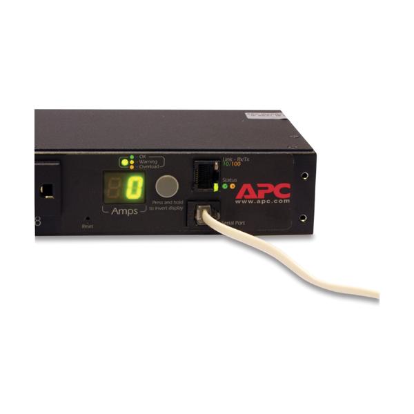 APC Switched Rack 1.8kVA unità di distribuzione dell'energia [PDU] Nero (RACK PDU SWITCHED 1U 15A - 100/120V [8]5-15)ApcAP7900B