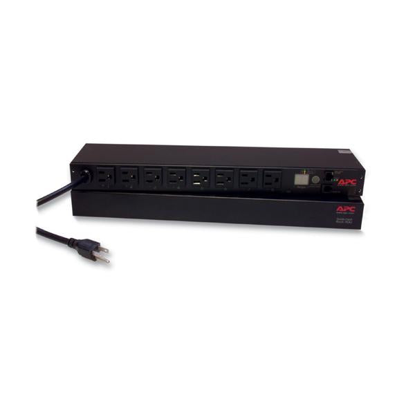 APC Switched Rack 1.8kVA unità di distribuzione dell'energia [PDU] Nero (RACK PDU SWITCHED 1U 15A - 100/120V [8]5-15)ApcAP7900B