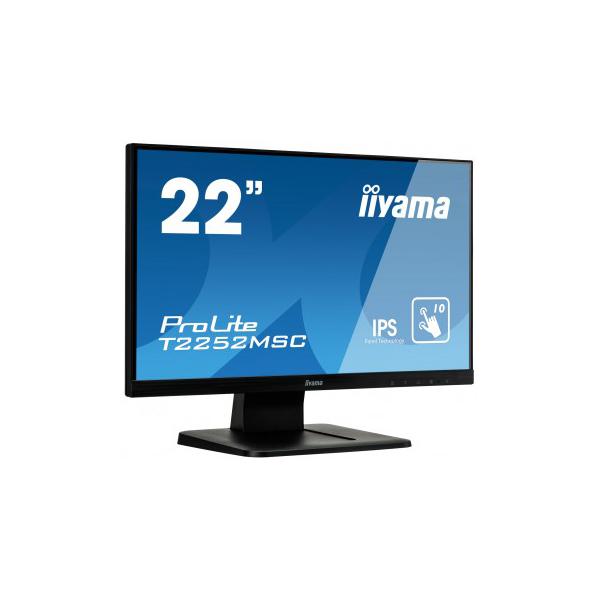 Iiyama T2252MSC-B1 monitor POS 54,6 cm [21.5] 1920 x 1080 Pixel Full HD Touch screen (iiyama ProLite T2252MSC-B1)Iiyama4948570115136T2252MSC-B1