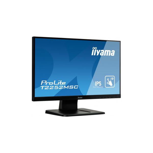 Iiyama T2252MSC-B1 monitor POS 54,6 cm [21.5] 1920 x 1080 Pixel Full HD Touch screen (iiyama ProLite T2252MSC-B1)Iiyama4948570115136T2252MSC-B1