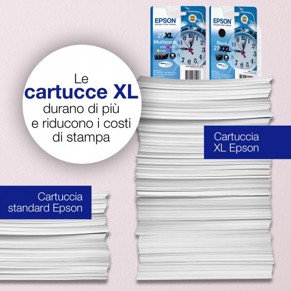 Epson Elephant Cartuccia Magenta-chiaro (EPSON T2711 BLACK XL INK)EpsonC13T27114012