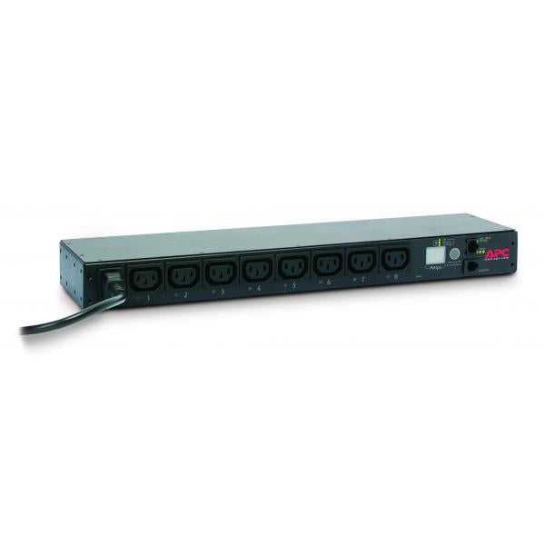 APC AP7920B unità di distribuzione dell'energia [PDU] 8 presa[e] AC 0U/1U Nero (RCK PDU 1U 1PH 2.3KW 230V 10A)Apc0731304331612AP7920B
