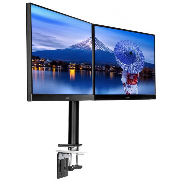 Iiyama DS1002C-B1 Supporti a parete per TV 76,2 cm [30] Scrivania Nero (Iiyama DS1002C-B1 - Mounting kit - adjustable arm - for 2 monitors - black - screen size: 10-30 - desk-mountable - for ProLite E2783QSU-B1, XU2495WSU-B1, XUB2495WSU-B1)Iiyama4948...