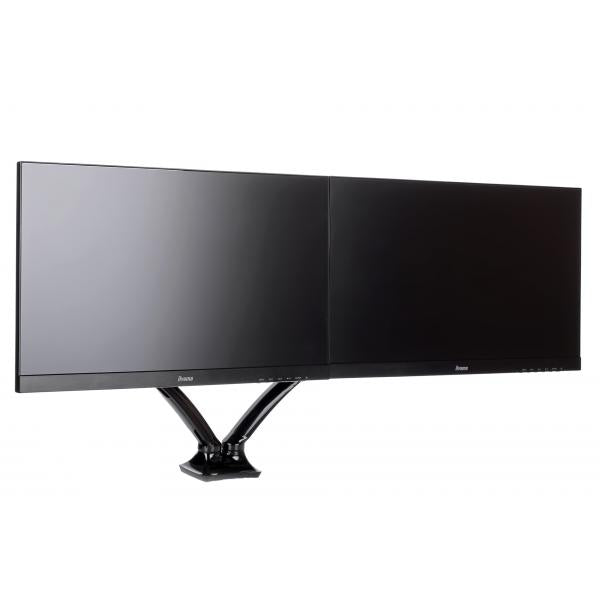 Iiyama DS3002C-B1 Supporti a parete per TV 68,6 cm [27] Scrivania Nero (DUAL GAS SPRING ARMCLAMP - 10-27IN 100X100 HAS 5KG)Iiyama4948570032129DS3002C-B1