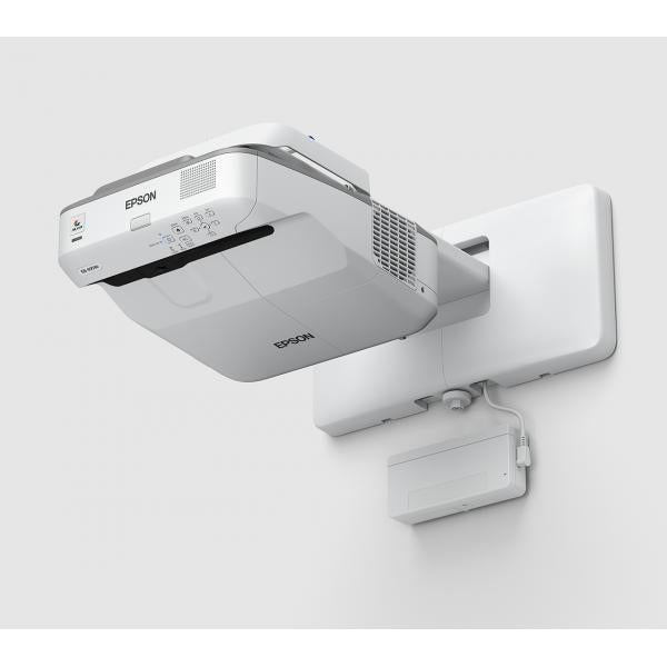 Epson EB-695Wi Proiettore a raggio ultra corto 3500 ANSI lumen 3LCD WXGA [1280x800] Grigio, Bianco (Epson EB-695Wi - 3LCD projector - 3500 lumens [white] - 3500 lumens [colour] - WXGA [1280 x 800] - 16:10 - 720p - LAN)Epson8715946605142V11H740041