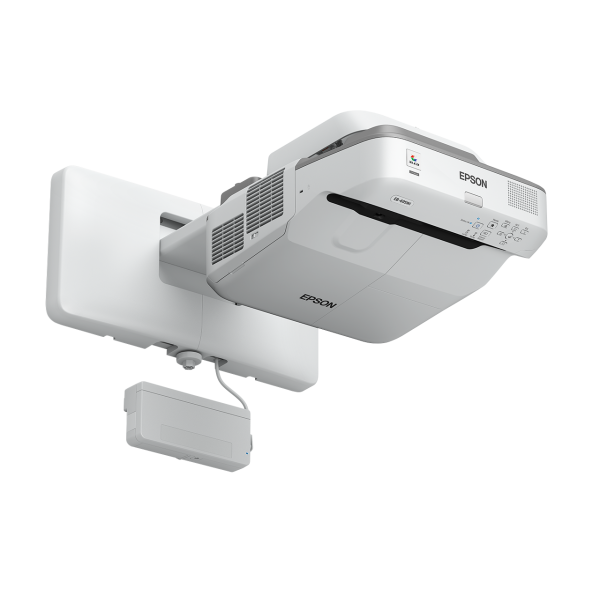 Epson EB-695Wi Proiettore a raggio ultra corto 3500 ANSI lumen 3LCD WXGA [1280x800] Grigio, Bianco (Epson EB-695Wi - 3LCD projector - 3500 lumens [white] - 3500 lumens [colour] - WXGA [1280 x 800] - 16:10 - 720p - LAN)Epson8715946605142V11H740041