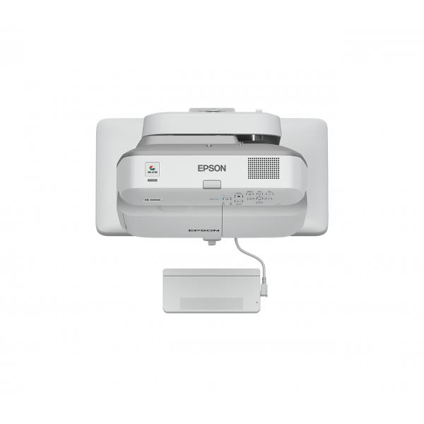 Epson EB-695Wi Proiettore a raggio ultra corto 3500 ANSI lumen 3LCD WXGA [1280x800] Grigio, Bianco (Epson EB-695Wi - 3LCD projector - 3500 lumens [white] - 3500 lumens [colour] - WXGA [1280 x 800] - 16:10 - 720p - LAN)Epson8715946605142V11H740041