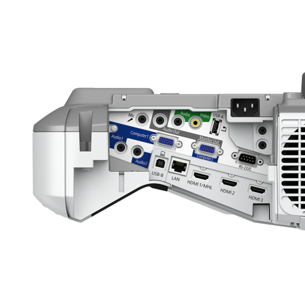 Epson EB-685Wi Proiettore a raggio ultra corto 3500 ANSI lumen 3LCD WXGA [1280x800] Grigio, Bianco (EB-685Wi Projector - 3500 ANSI Lumens WXGA Projector - Pen Interactive)Epson8715946605166V11H741041