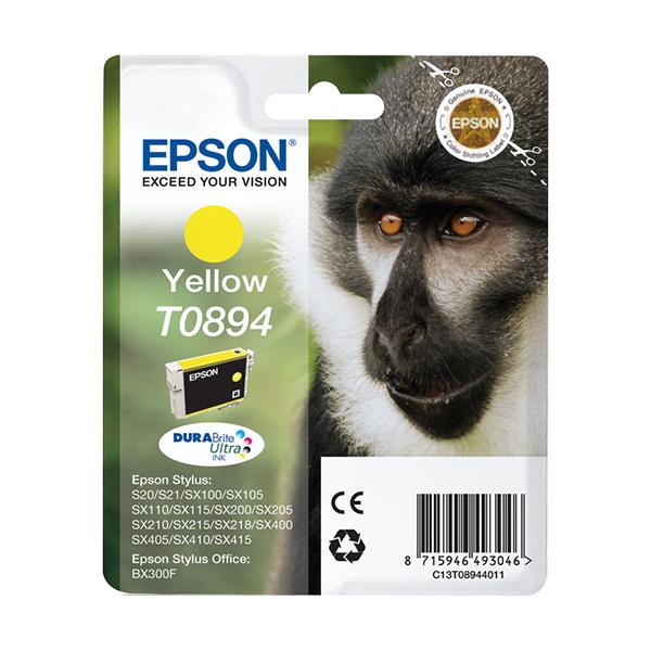 Epson Monkey Cartuccia Giallo (Epson T0894 - gul - original - bl?kpat)EpsonC13T08944011