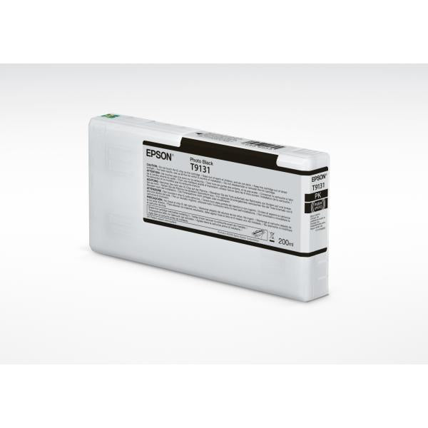 Epson T9131 Photo Black Ink Cartridge [200ml] (T9131 PHOTO BLACK INK CART - 200ML)EpsonC13T913100