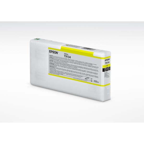 Epson T9134 Yellow Ink Cartridge [200ml] (Yellow Ink 200ml SC-P5000)EpsonC13T913400
