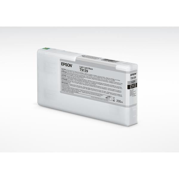 Epson T9139 Light Light Black Ink Cartridge [200ml] (Epson Ink Cartridges, Ultrachrome HDR, T9139, Singlepack, 1 x 200.0 ml Light Light Black, Standard)EpsonC13T913900