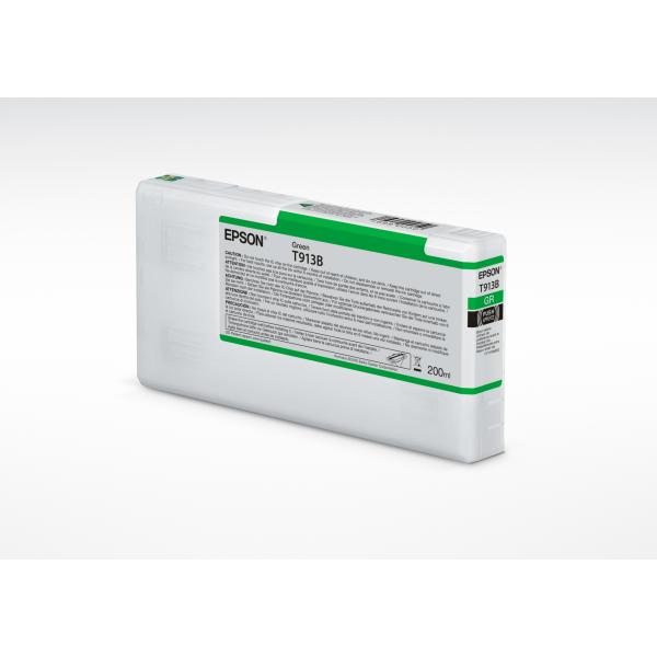 Epson T913B Green Ink Cartridge [200ml] (T913B GREEN INK CARTRIDGE - 200ML)EpsonC13T913B00