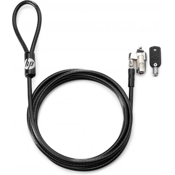 HP Nano Master Keyed Cable Lock (Nano MK Lock - **New Retail** - Warranty: 12M)Hp1AJ40AA