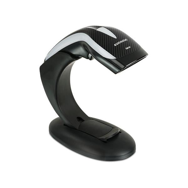 Datalogic HD3100 Lettore di codici a barre portatile 1D Lineare Nero, Argento (HERON HD3130 KIT BLACK 1D - AUTOSENSE FLEX STAND USB IN)DatalogicHD3130-BKK1S