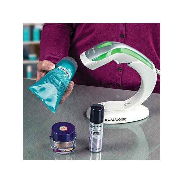 Datalogic HD3430-WHK1S lettore di codici a barre Lettore di codici a barre portatile 1D/2D CMOS Bianco (HERON HD3430 KIT WHITE 2D SCAN - AUTOSENSE FLEX STAND USB CABL IN)Datalogic5704174103240HD3430-WHK1S