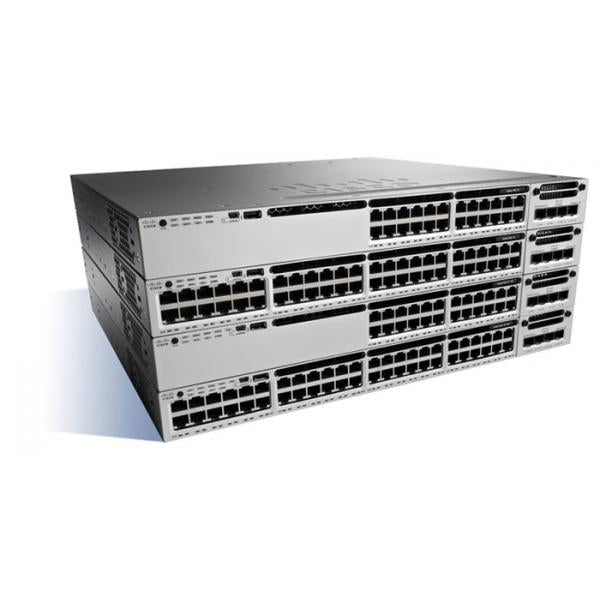 Cisco Catalyst C3850-24XS-E, Refurbished Gestito Nero, Grigio (Cisco Catalyst 3850-24XS-E - Switch - L3 - Managed - 24 x 1 Gigabit / 10 Gigabit SFP+ - desktop, rack-mountable - refurbished)Cisco0889728016513WS-C3850-24XS-E-RF