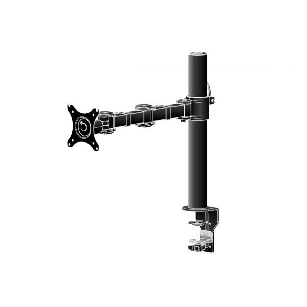 Iiyama DS1001C-B1 Supporti a parete per TV 76,2 cm [30] Scrivania Nero (DS1001C-B1 - Single Screen Desk Top Mounting Arm)Iiyama4948570032167DS1001C-B1