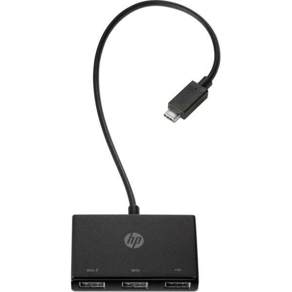 HP Hub da USB-C a USB-A (HP USB-C to USB-A - hub - 3 porte)HpZ6A00AA