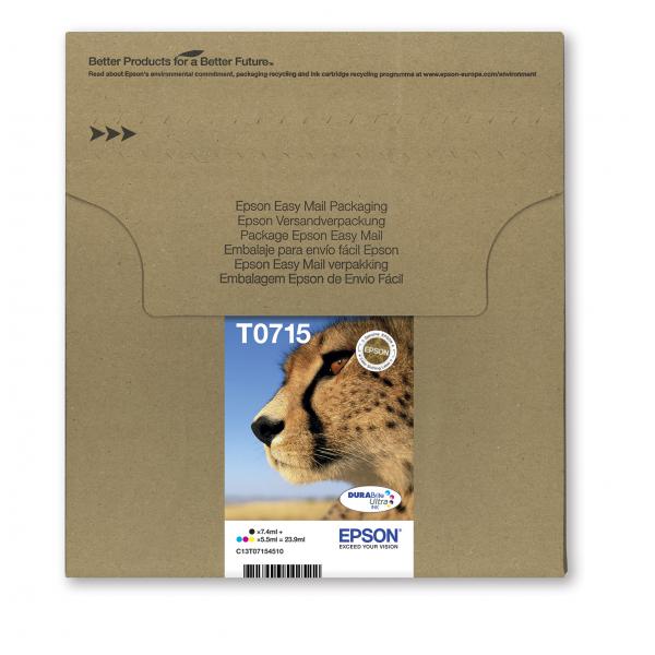 Epson Multipack 4-colours T071 EasyMail (EPSON T0715 MULTIPACK EASYMAIL)Epson8715946638812C13T07154511