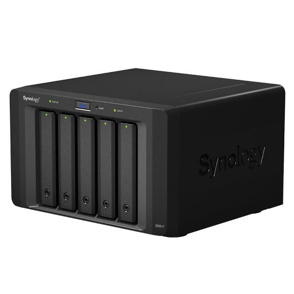 Synology DX517 array di dischi 0 TB Desktop Nero (Synology DX517 5 Bay Encl)SynologyDX517