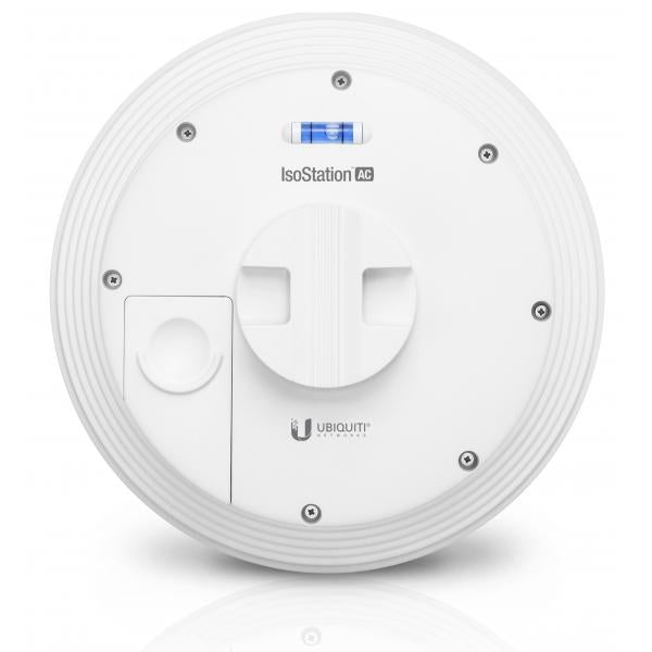 Ubiquiti IsoStation AC 450 Mbit/s Bianco Supporto Power over Ethernet [PoE] (airMAX 5 GHz IsoStation ac - CPE with interchangeable 15,5 - dBi 45 Horn Antenna, 450+ Mbps - Warranty: 24M)UbiquitiIS-5AC