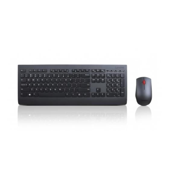 Lenovo 4X30H56823 tastiera Mouse incluso Ufficio RF Wireless Spagnolo Nero (Lenovo Professional Wireless Keyb & Mouse - ES. WARRANTY: 1YM)Lenovo4X30H56823