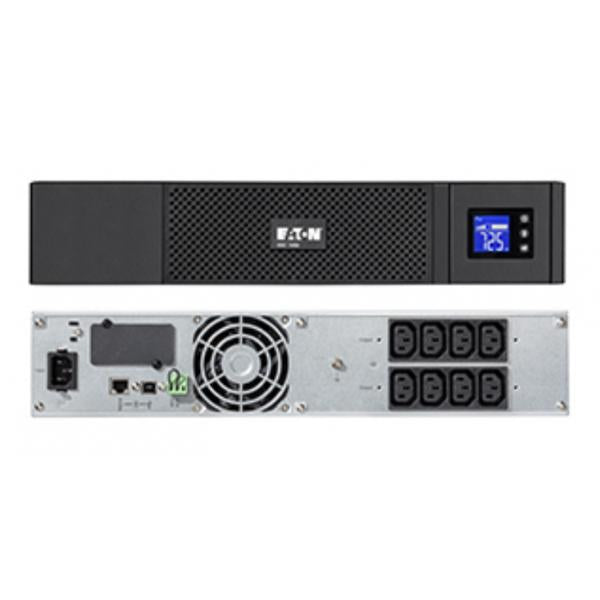 Eaton 5SC1000IR gruppo di continuità [UPS] A linea interattiva 1 kVA 700 W 8 presa[e] AC (Eaton 5SC 1000 - UPS [montabile in rack] - 230 V c.a. V - 700 watt - 1000 VA - RS-232, USB - connettori di uscita 8 - 2U - nero)Eaton5SC1000IR