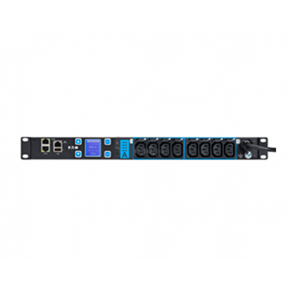 Eaton ESWH28 unità di distribuzione dell'energia [PDU] 8 presa[e] AC 1U Nero (EPDU SW 1U [C20 16A 1P]8XC13)Eaton3553340696190ESWH28