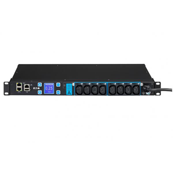 Eaton ESWH28 unità di distribuzione dell'energia [PDU] 8 presa[e] AC 1U Nero (EPDU SW 1U [C20 16A 1P]8XC13)Eaton3553340696190ESWH28
