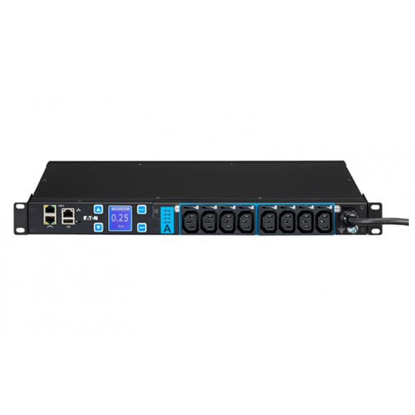 Eaton EMAH28 unità di distribuzione dell'energia [PDU] 8 presa[e] AC 1U Nero (Eaton ePDU G3 Managed - str?mfordeling)Eaton3553340696206EMAH28
