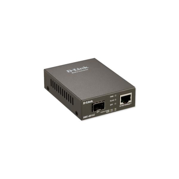 D-Link DMC-G01LC/E convertitore multimediale di rete 1000 Mbit/s Grigio (D-Link DMC G01LC - fibermedieomformer)D-linkDMC-G01LC/E