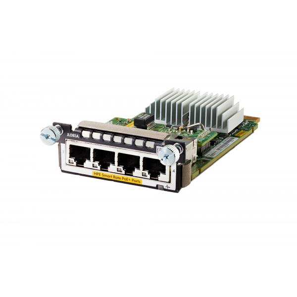 HPE Aruba Networking 3810M 4 Smart Rate PoE+ Module (HP Modul 4-Port 1/2.5/5/10GbE [3810M/2930M] JL081A)HpJL081A