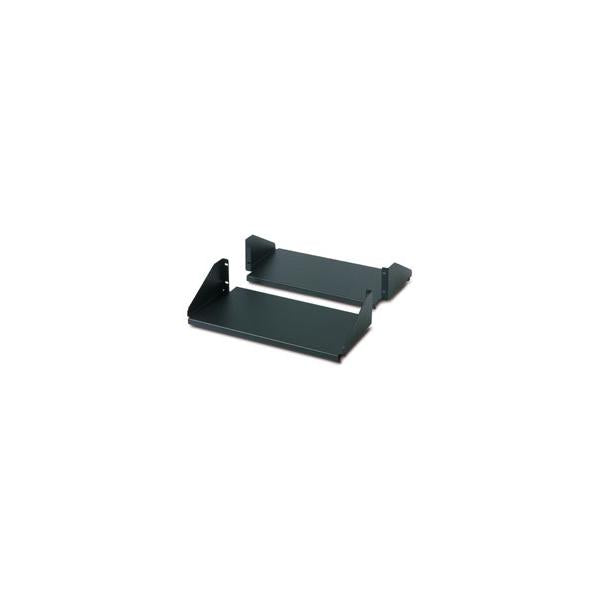 APC AR8422 porta accessori Mensola per scaffale (APC - Mensola rack - nero [pacchetto di 2] - per NetShelter 2 Post Open Frame Rack, 4 Post Open Frame Rack)ApcAR8422