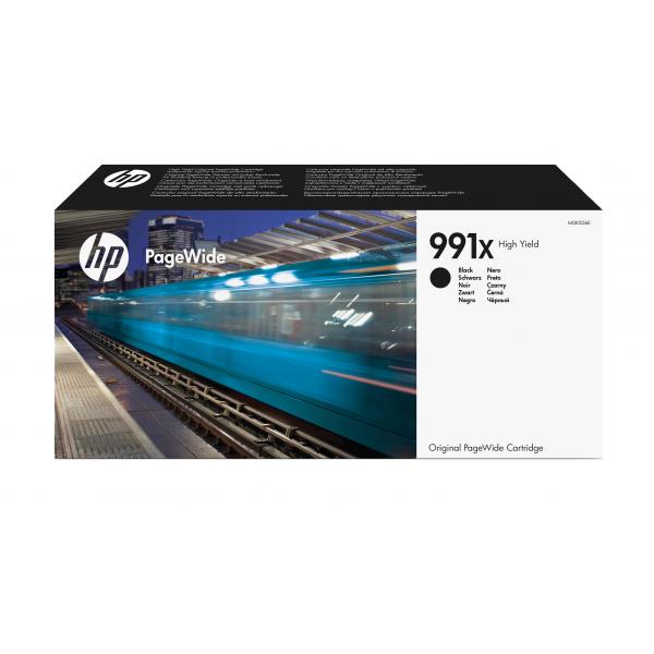 HP Cartuccia originale nero ad alta capacità 991X PageWide (OEM HP M0K02AE 991X Ink cart black 20K for HP PageWide 77740 77750 Pro MFP 772)HpM0K02AE