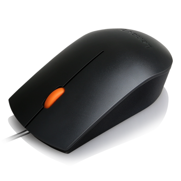 Lenovo GX30M39704 mouse Ufficio Ambidestro USB tipo A Ottico 1600 DPI (Mouse Ambidextrous - USB - Type-A - 1600 DPI - Black - **New Retail** - Warranty: 12M)Lenovo0190793629318GX30M39704