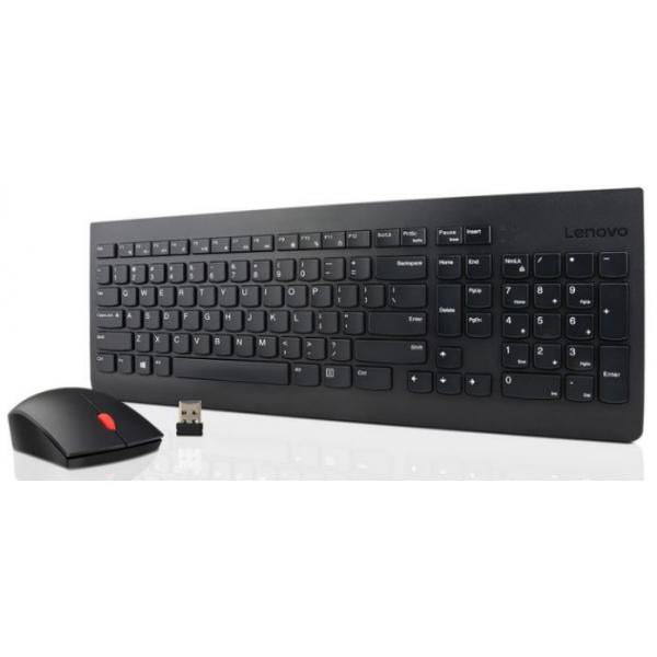 Lenovo 4X30M39497 tastiera Mouse incluso Universale RF Wireless QWERTY Inglese US Nero (Wireless - **New Retail** - Keyboard and Mouse [US] - Warranty: 12M)Lenovo4X30M39497