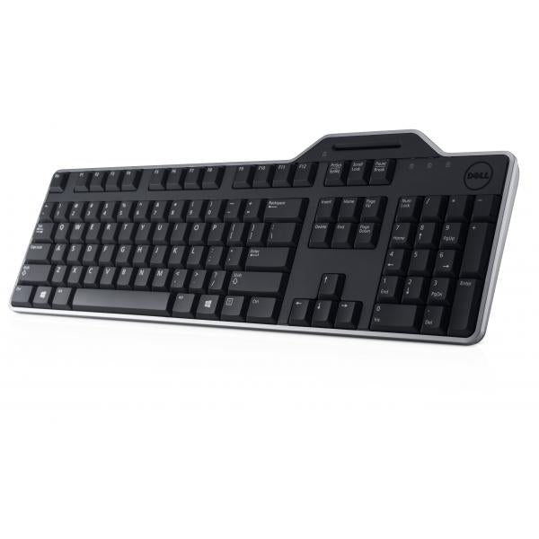 DELL Tastiera Pro Smartcard - KB813 - Inglese [Stati Uniti internazionale] [QWERTY] (US/EUROPEAN [QWERTY] KB-813 - SMARTCARD READER USB KB BLACK) - Versione UKDell580-18366
